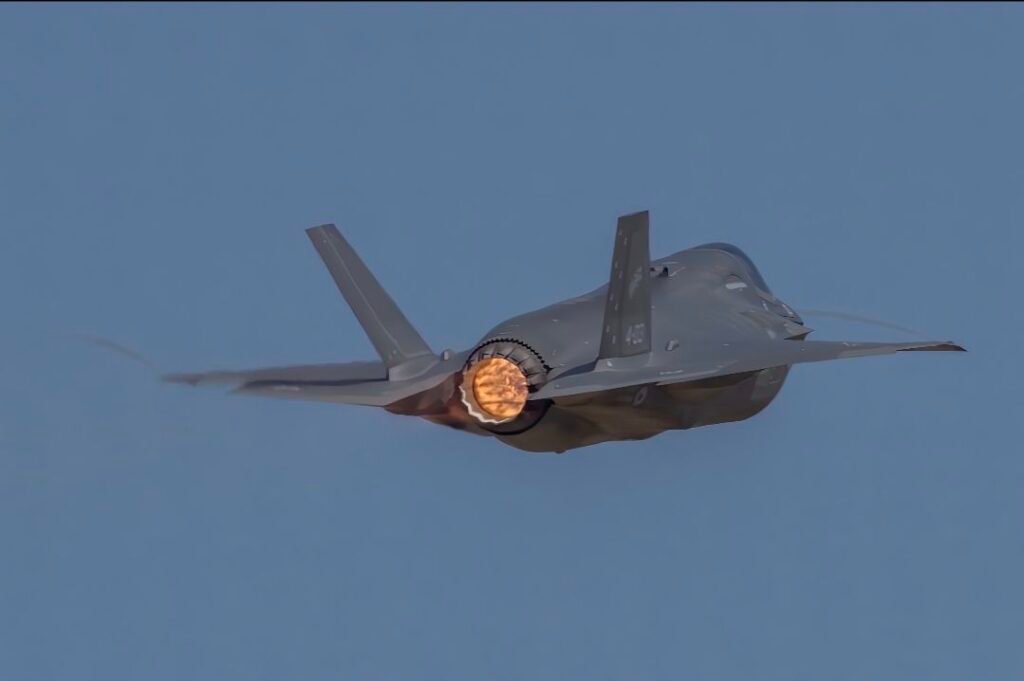 F35 in volo - Fotografia Gianluca Onnis